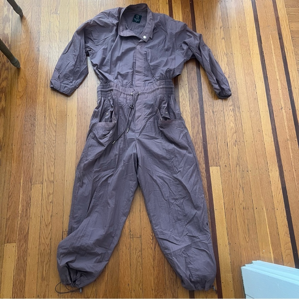 Athleta purple alicia keys jumpsuit 16 XL EUC